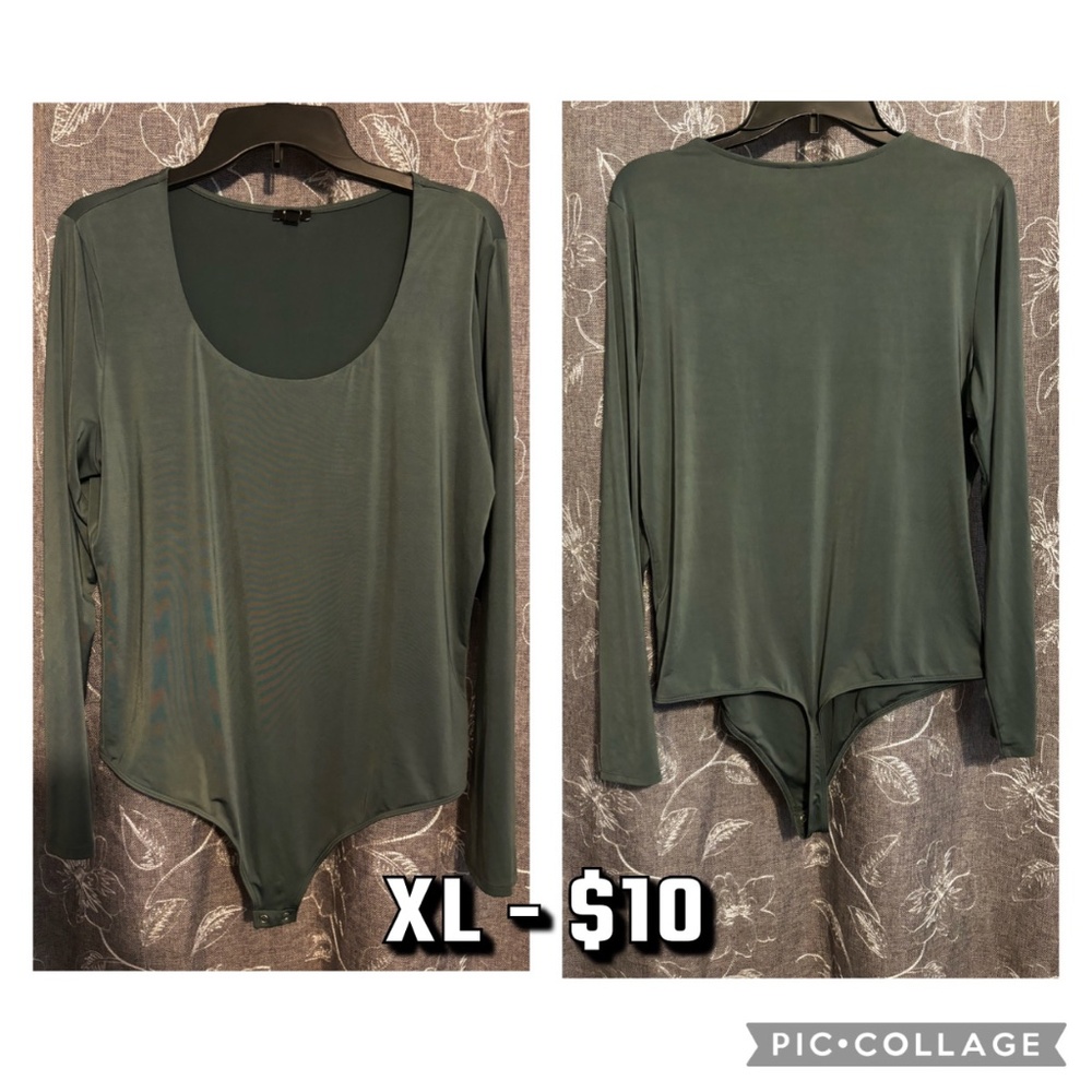 Sage Green Express Bodysuit